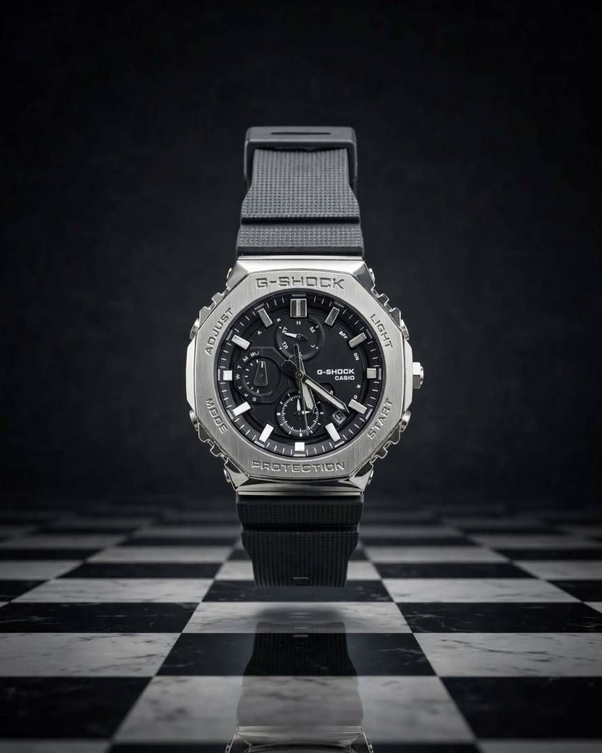 Ca.sio G-Shock GMC-B2100Y-1A. Silver Black