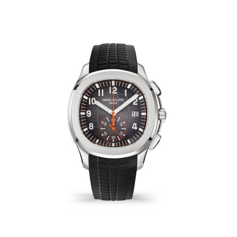 P.atek Philipe Aquanaut Chronograph5968 silver Black