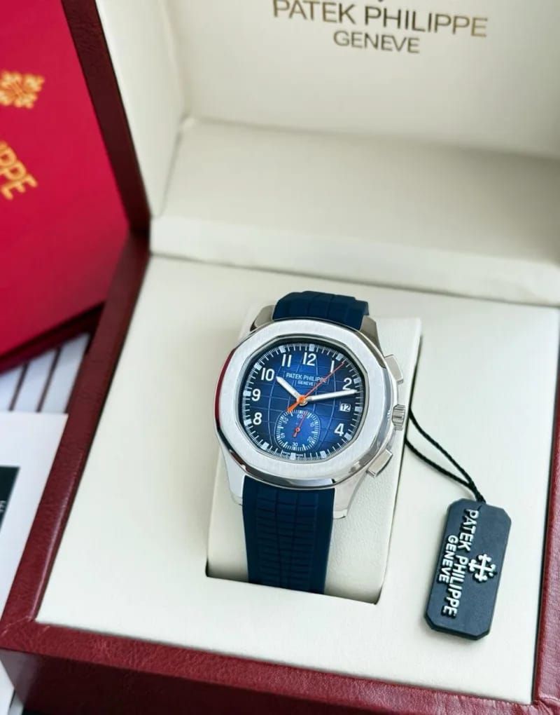P.atek Philipe Aquanaut Chronograph5968 blue