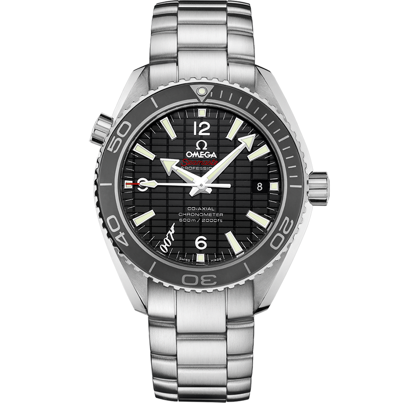 Omegg_a Seamaster Planet Ocean 600M silver Black