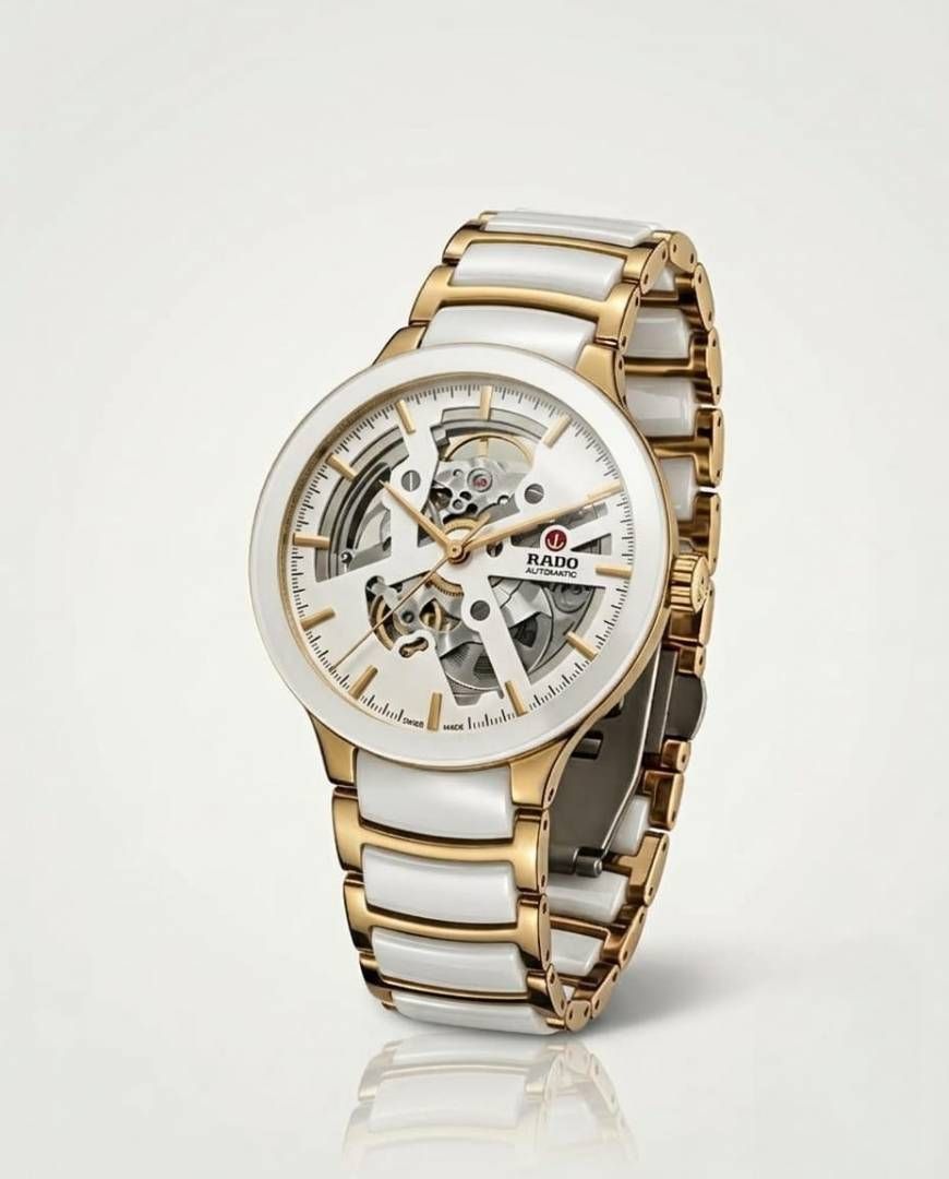 Radd_o Centrix Automatic Open Heart white gold and white bazzle