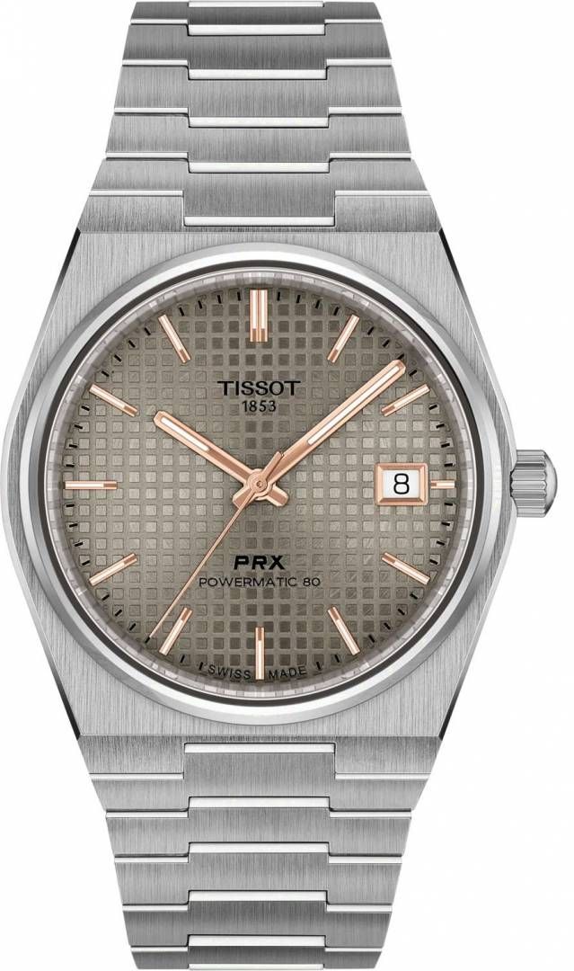 Tisot 1853 Prx Automatic Top Quality silver gray
