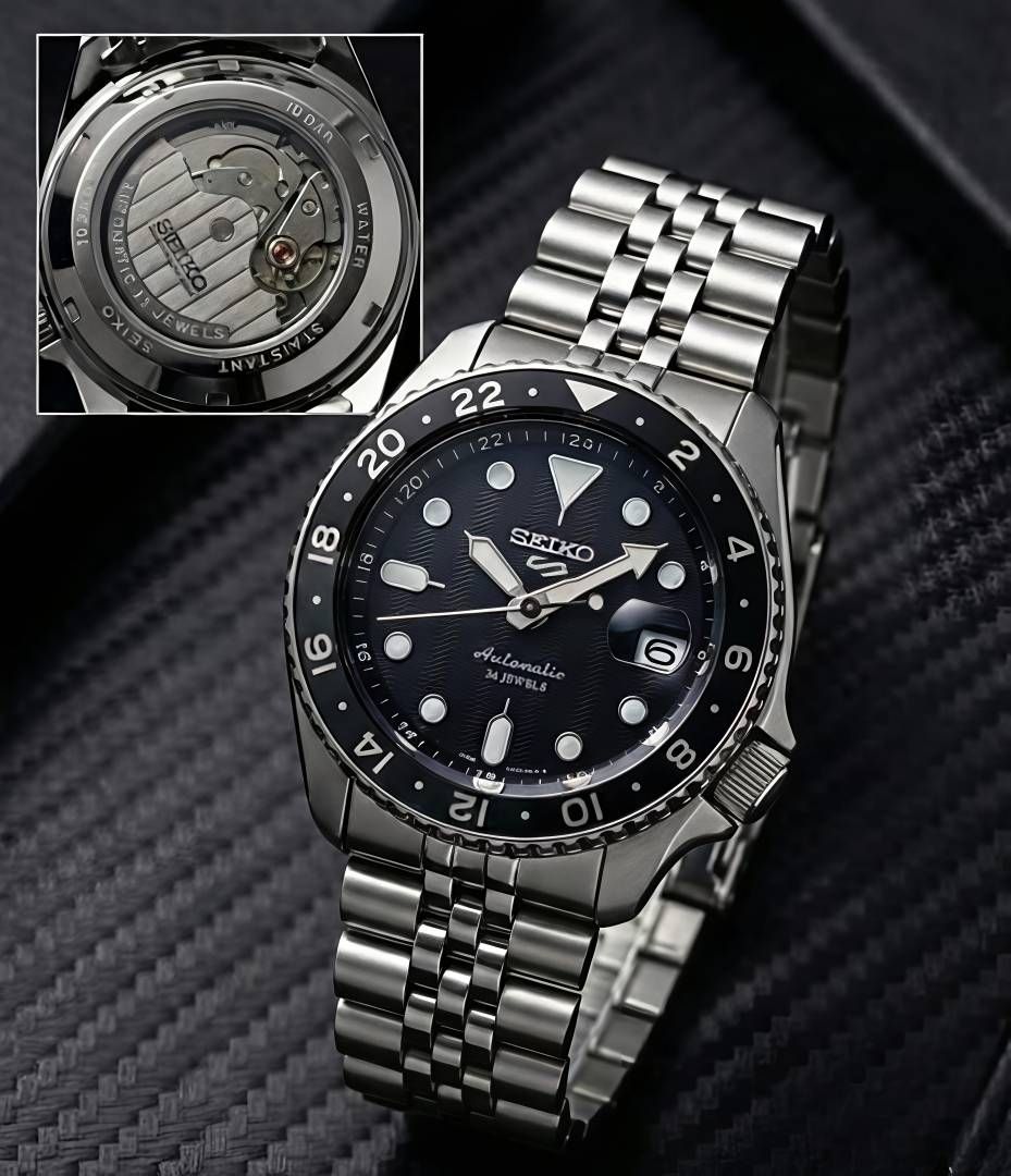 Sei.ko 5 Sports GMT Movement Like Automatic