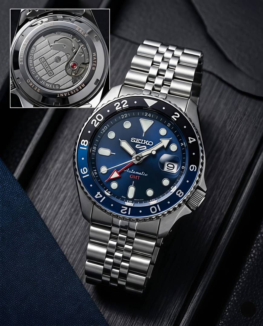 Sei.ko 5 Sports GMT Movement Like Automatic