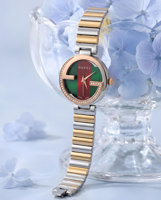 Guchi Interlocking G  2Ton Rose-Gold