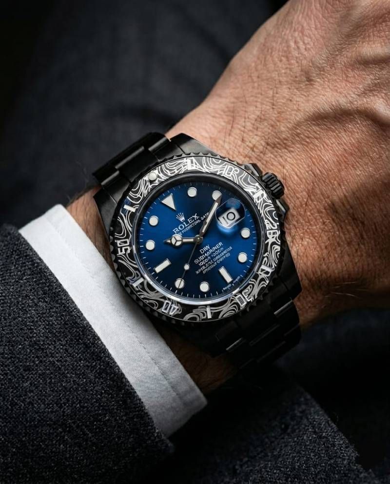 Rollex Oyster Perpetual Submarine DIW Limited Addition Black-Blue