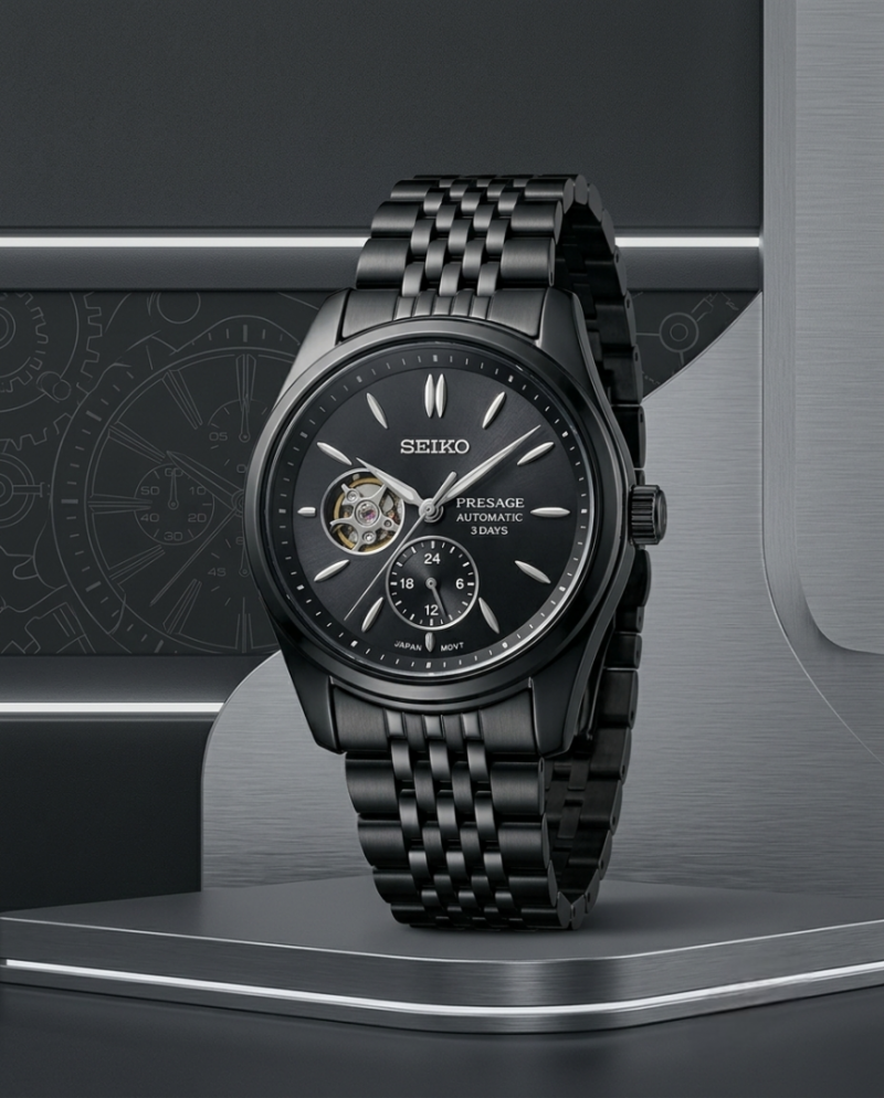 Sei.ko presage SPB471 Automatic Full Black