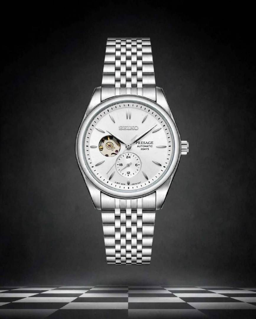 Sei.ko presage SPB471 Automatic silver White