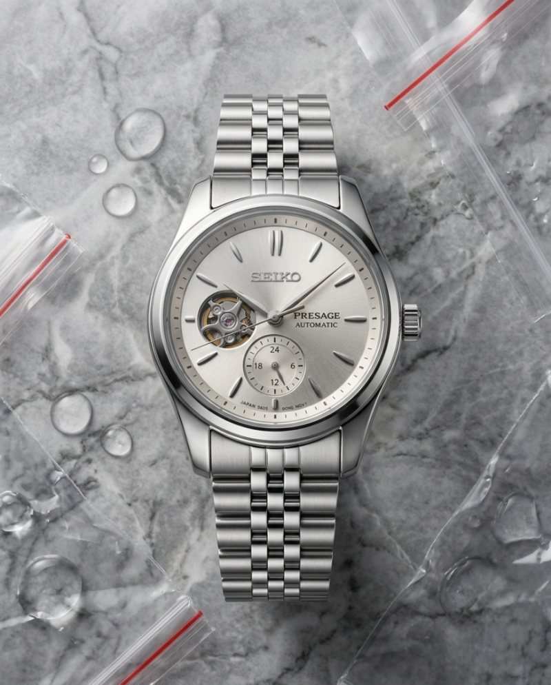 Sei.ko presage SPB471 Automatic silver White