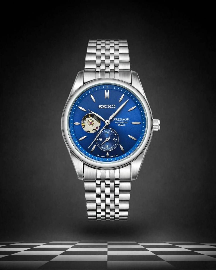 Se.iko presage SPB471 Automatic silver blue