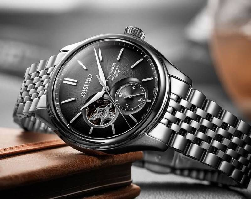 Sei.ko presage SPB471 Automatic silver Black