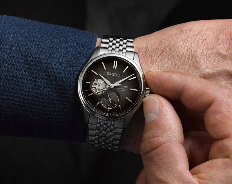 Sei.ko presage SPB471 Automatic silver Black