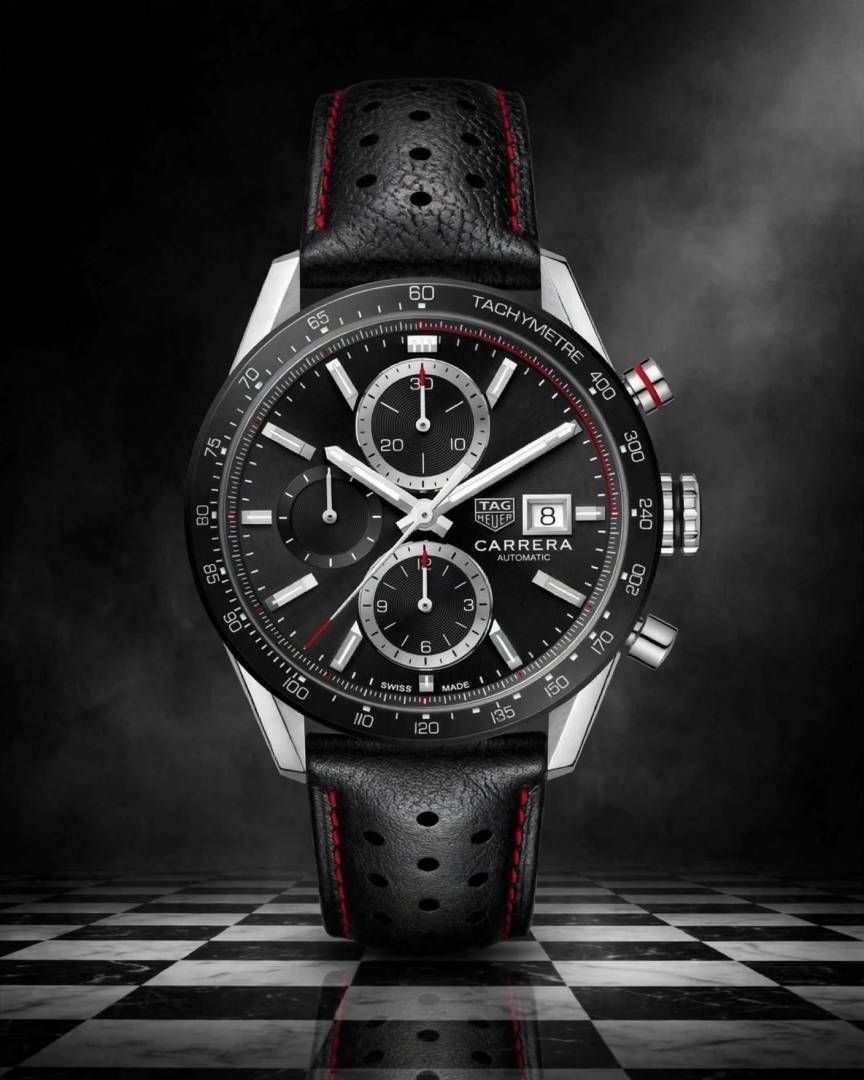 Tag heuee_r Carrera Caliber 17 black