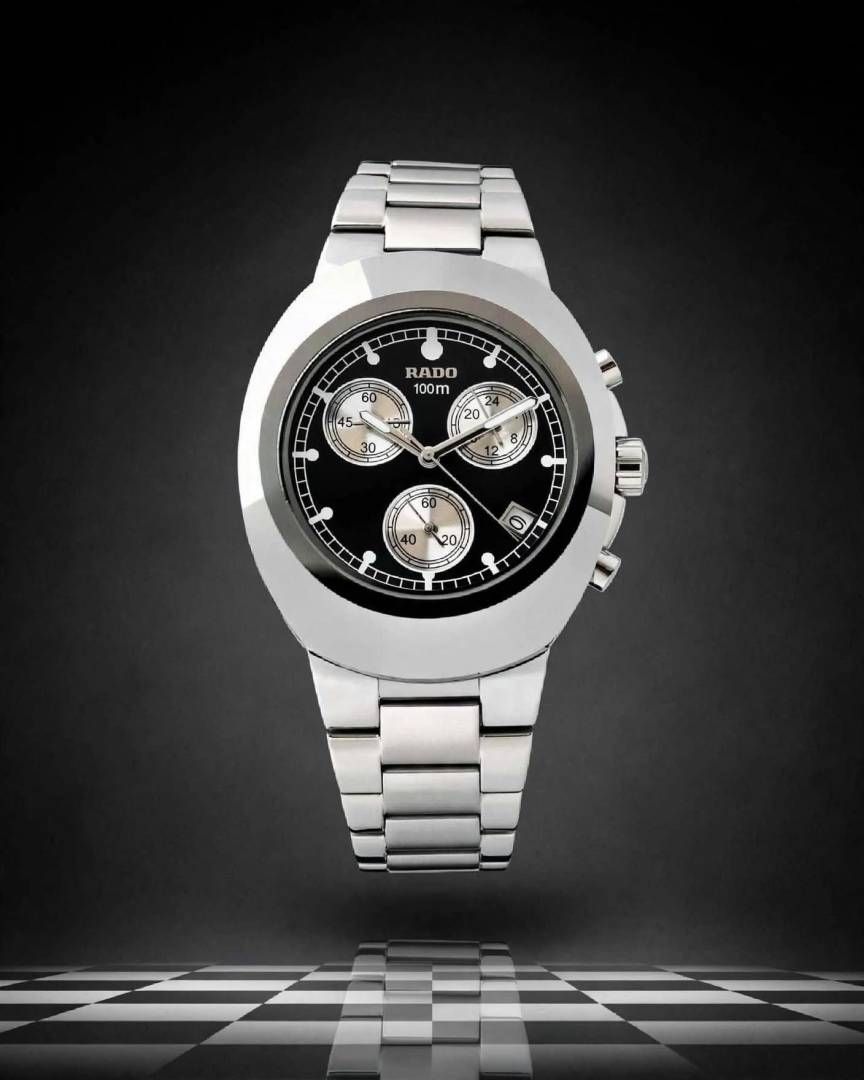 Radd_o 100M Chronograph AAA QUALITY silver Black