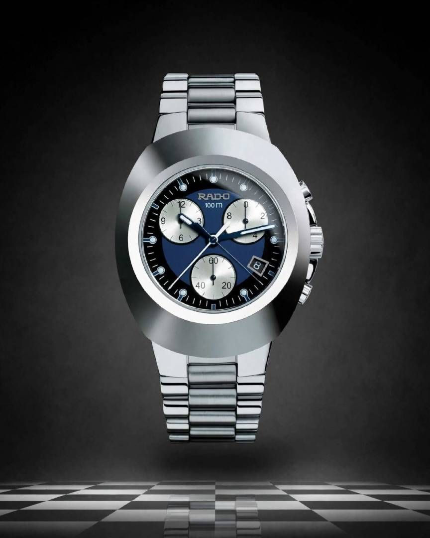 Radd_o 100M Chronograph AAA-QUALITY silver blue