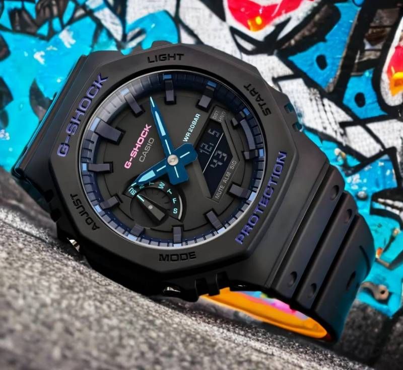 Cas.io g shock ga2100 Rainbow