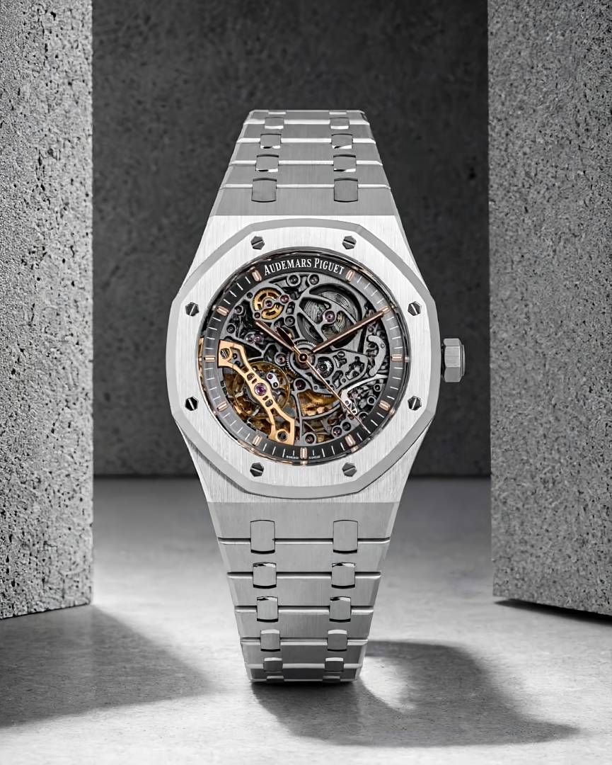 Aude.mars piguee_t Royal Oak Skeleton Automatic silver