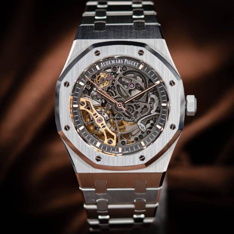 Aude.mars piguee_t Royal Oak Skeleton Automatic silver