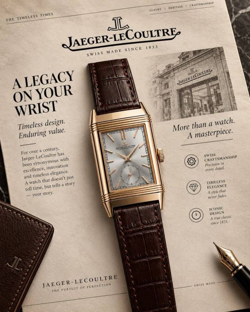 Jaegar-Le Coultre Reverso Tribute Duoface Small Seconds brown copper gray