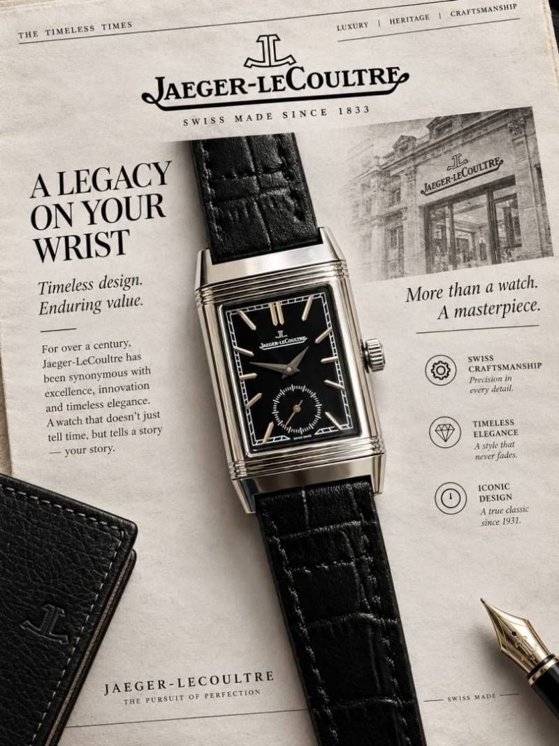 Jaegar-Le Coultre Reverso Tribute Duoface Small Seconds black silver Black