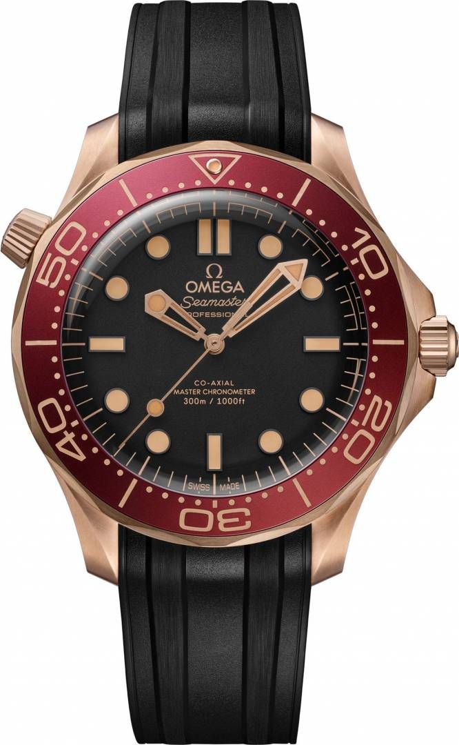 Omegg_a Seamaster Diver 300M Automatic Black-tipped -Black