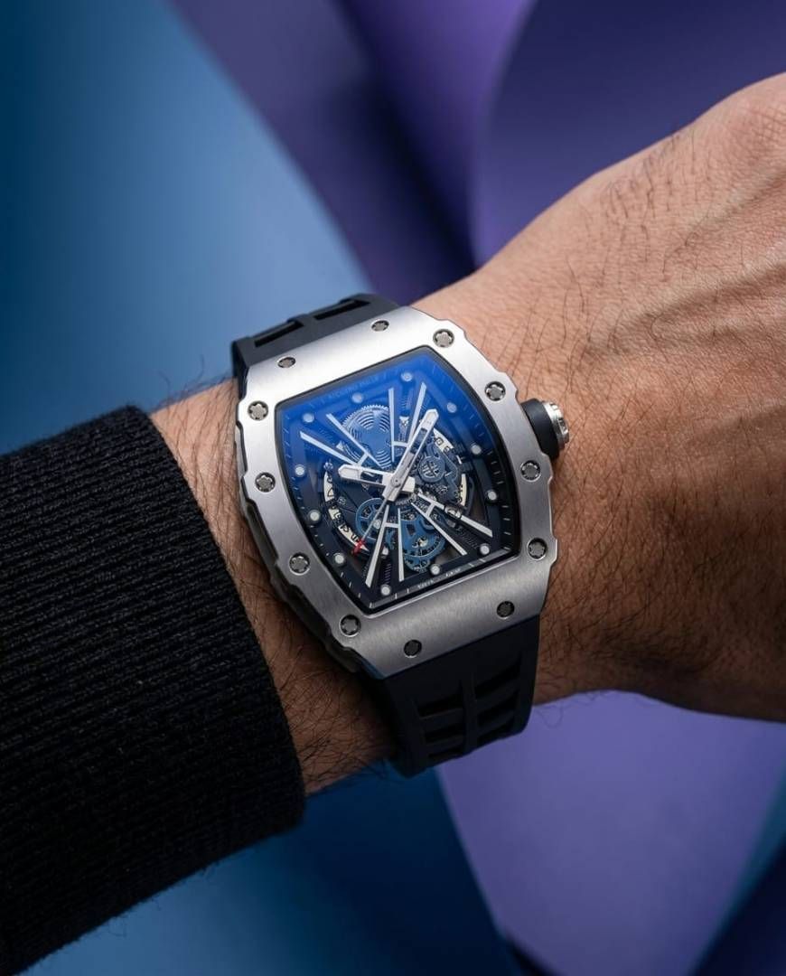 Rich.ard Mille RM 12-01 Tourbillon Silver-Black