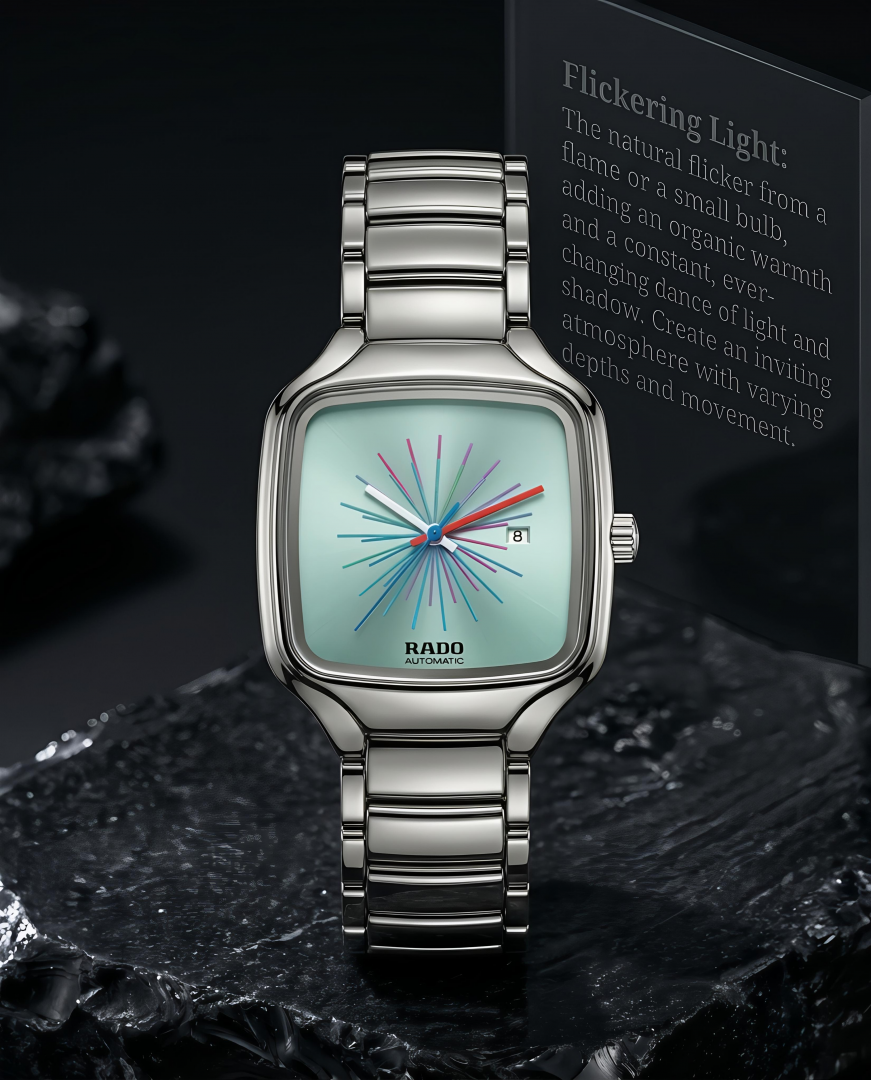Raado True Square Over the Abyss Silver-SkyBlue