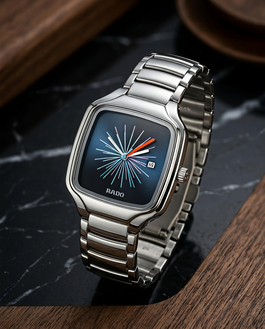 Raado True Square Over the Abyss Silver-Blue