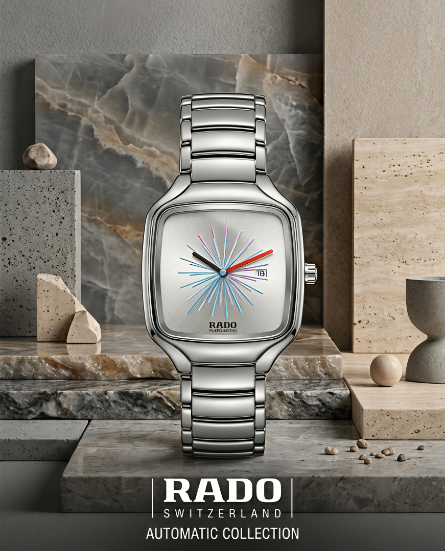 Raado True Square Over the Abyss Silver-White