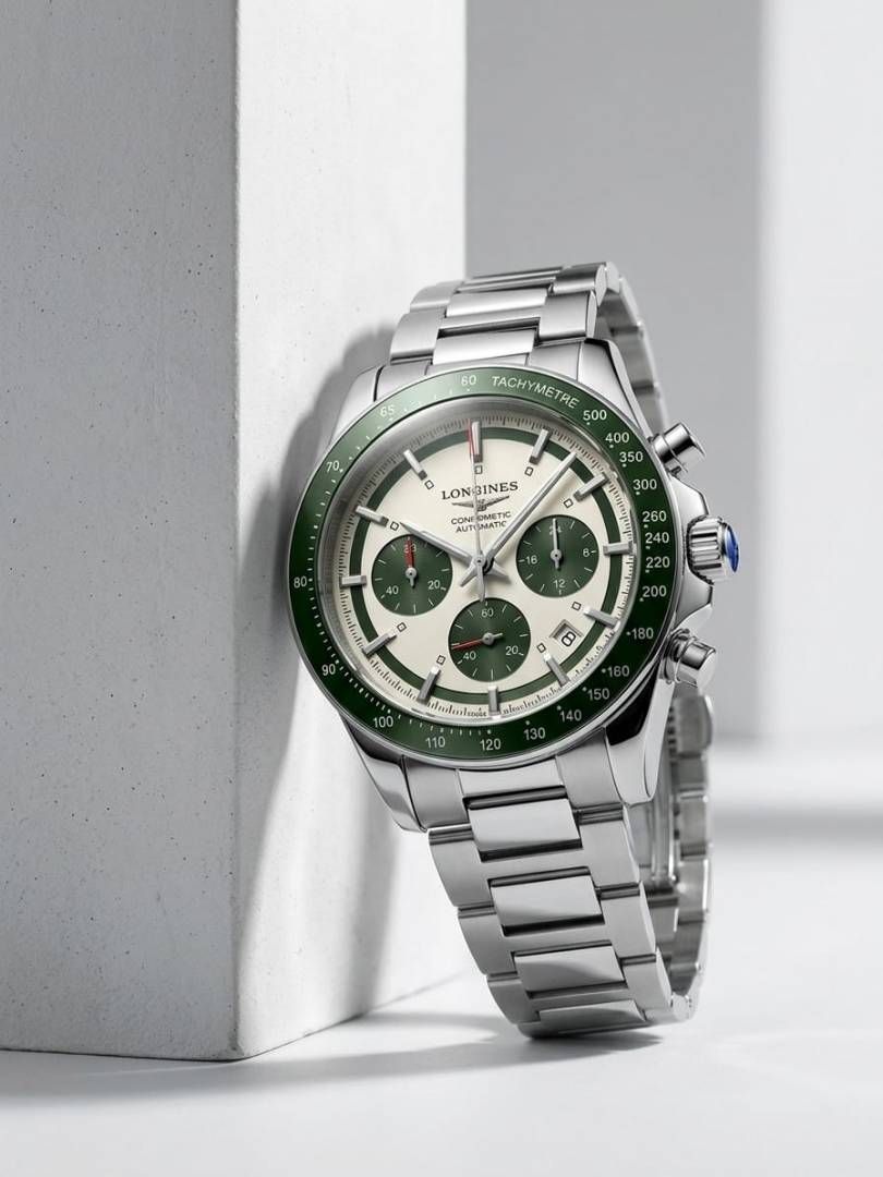 Longinez Conquest Chronograph Green
