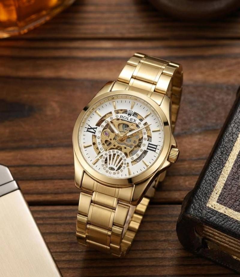 Rolee_x Oyster Perpetual Automatic Pagani Gold-White