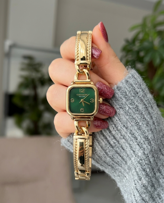 Coatch Cass Gold-Green