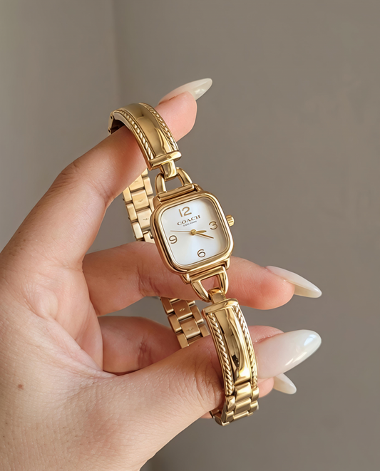 Coatch Cass Gold-White
