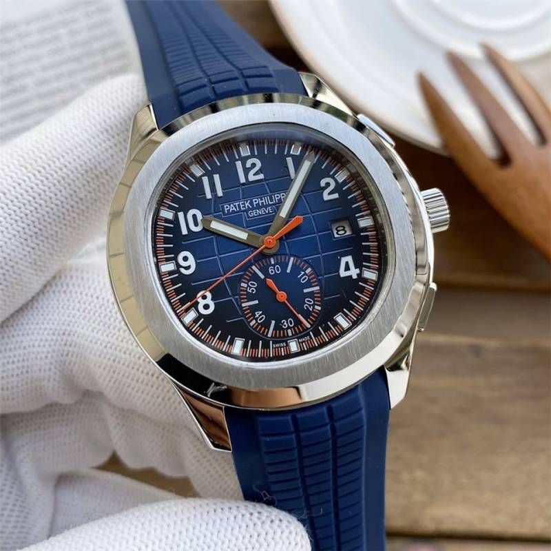 Pa.tek Philipe Aquanaut Chronograph5968 blue
