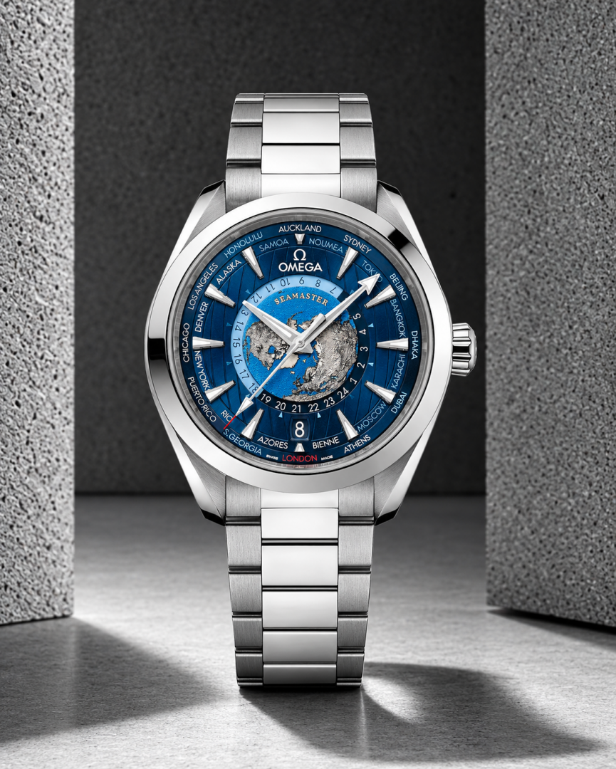 Omeg_ga Seamaster Aqua Terra GMT Worldtimer