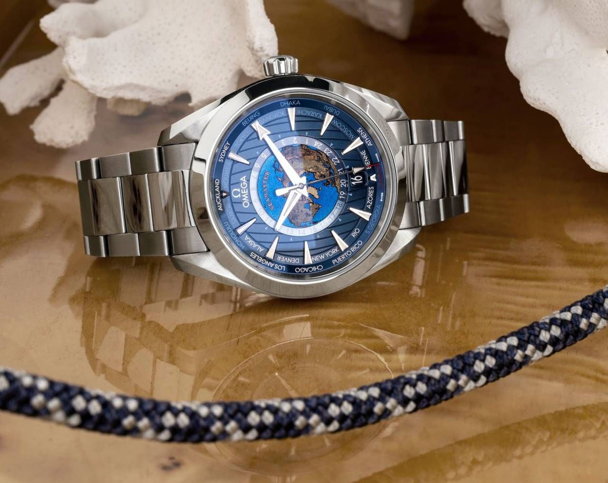 Omeg_ga Seamaster Aqua Terra GMT Worldtimer