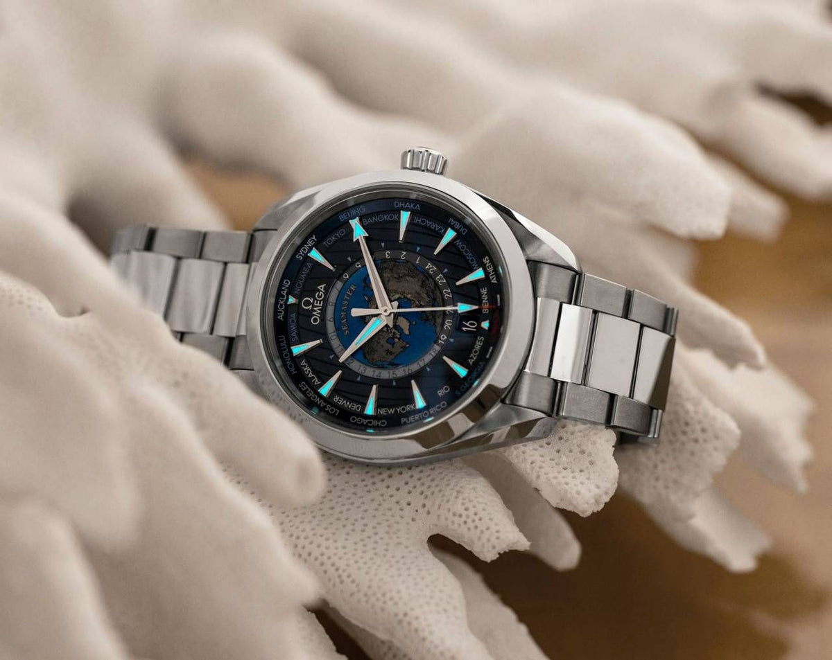 Omeg_ga Seamaster Aqua Terra GMT Worldtimer