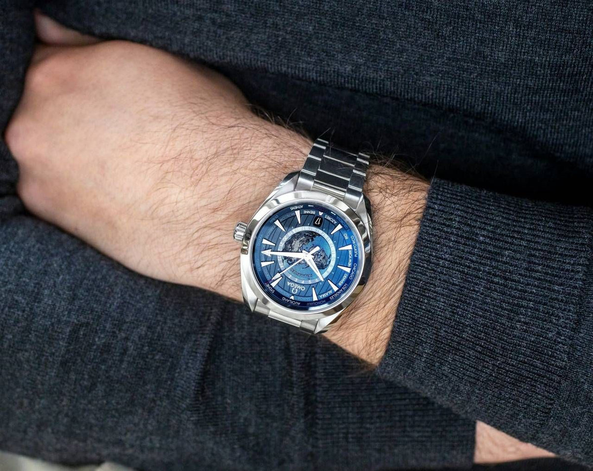 Omeg_ga Seamaster Aqua Terra GMT Worldtimer