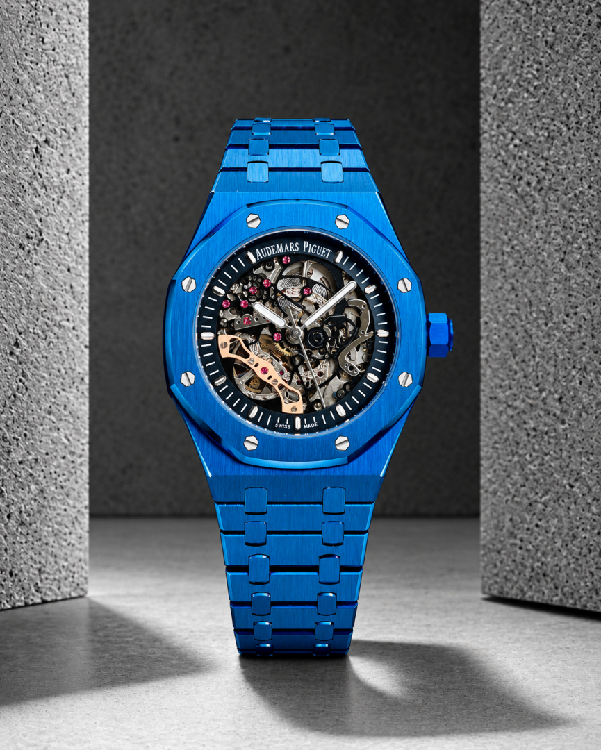 Aude.mars piguee_t Royal Oak Skeleton Automatic Blue