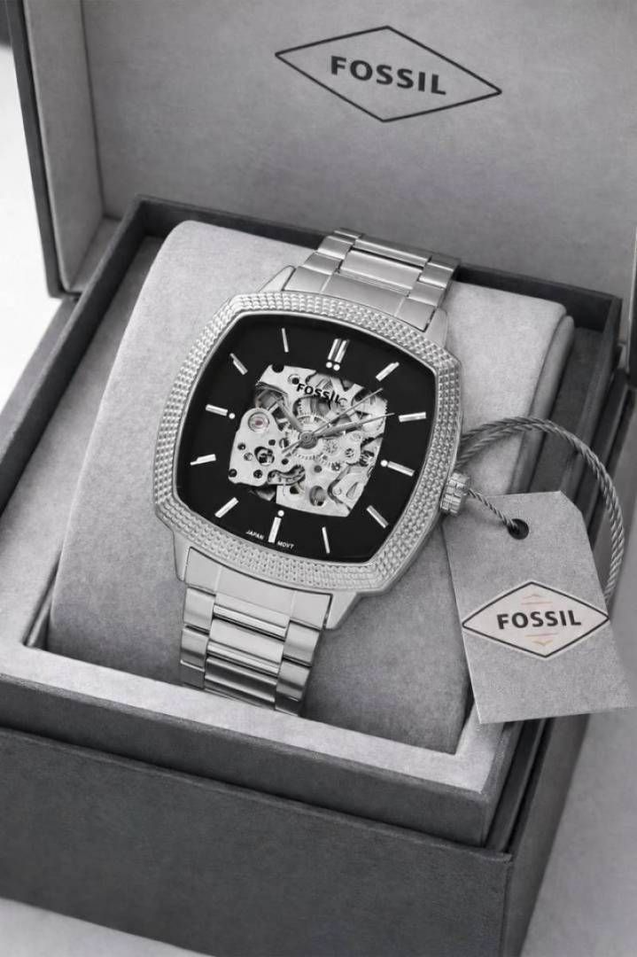 Fossii_l x Nick Jonas Machine Luxe silver Black