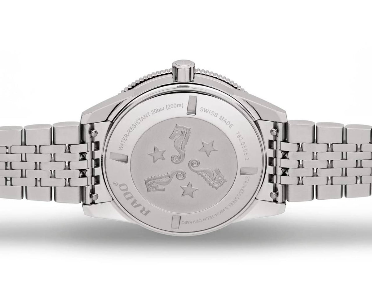 Raddo Captain Cook Automatic watch silver Black