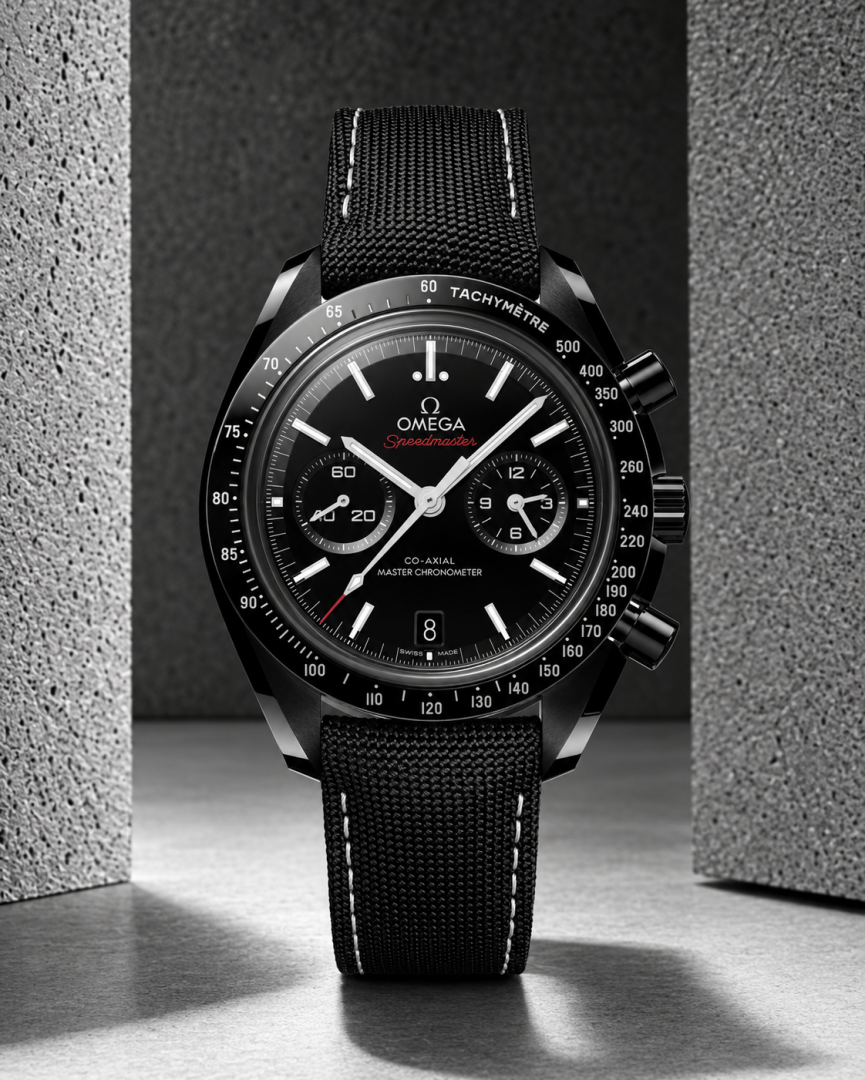 OMEG_GA Speedmaster Dark Side of the Moon  white digit