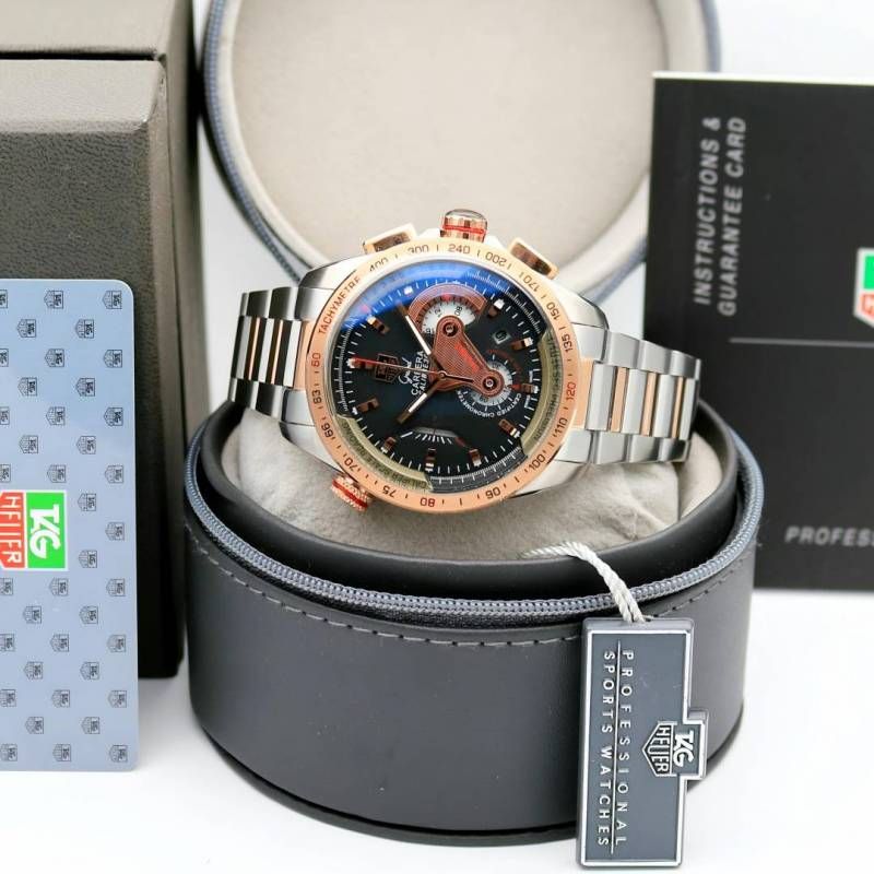 Tag Huer carrera Caliber 36 Japan 2 ton black