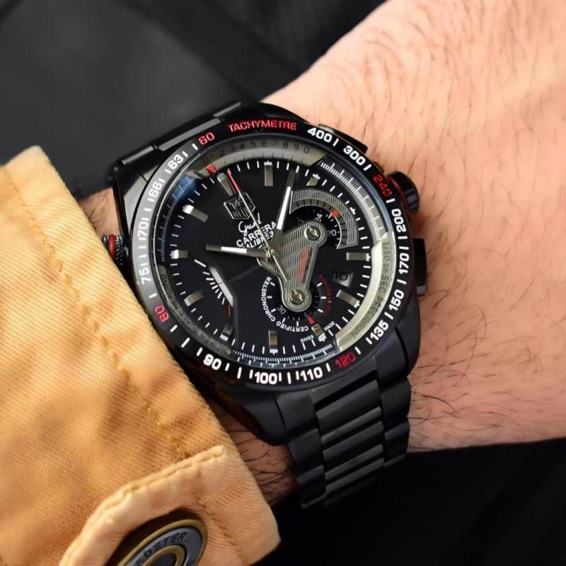 Tag Huer carrera caliber 36 Japan black