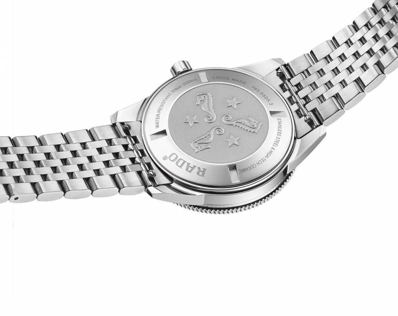 Raddo Captain Cook Automatic watch silver green