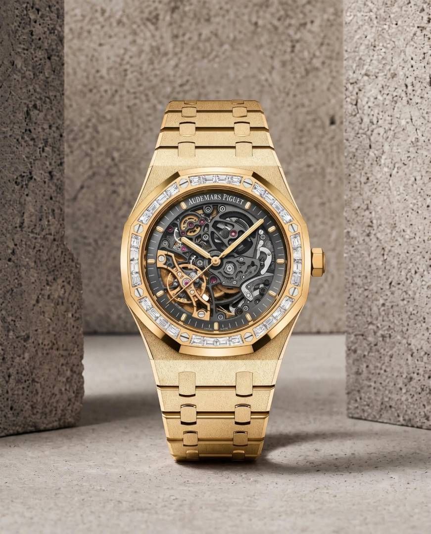 Audema_ars Piguet Royal Oak Double Balance Wheel Openworked gold