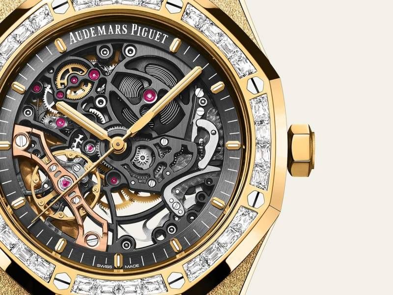 Audema_ars Piguet Royal Oak Double Balance Wheel Openworked gold