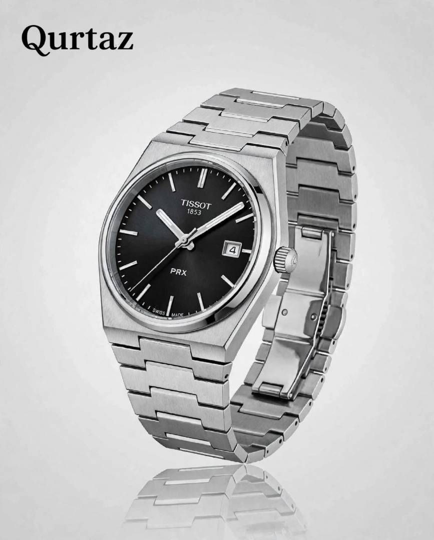Tissoo_t 1853 Prx Powermatic Quartz silver Black plan