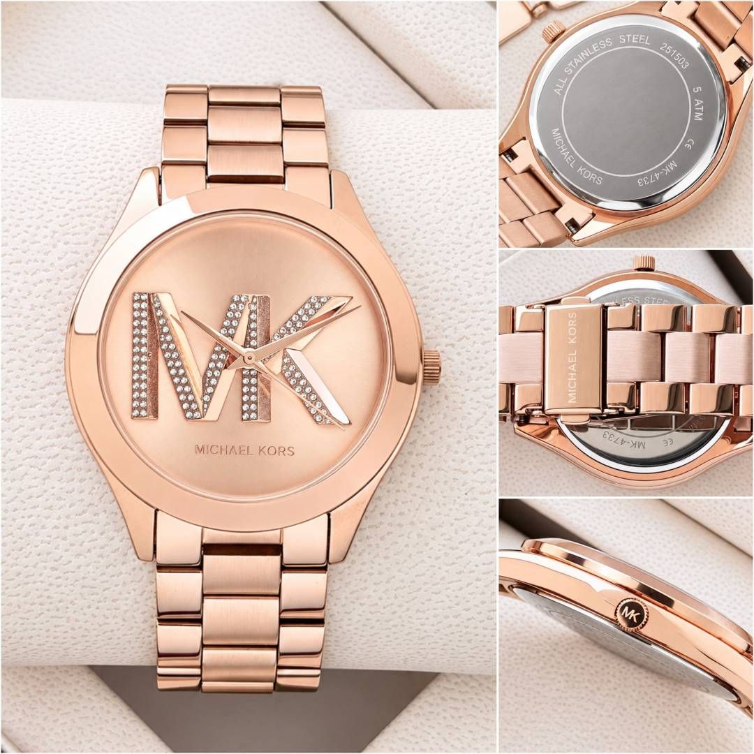 Mic.heal Kors Slim Runway WomenSwach pink