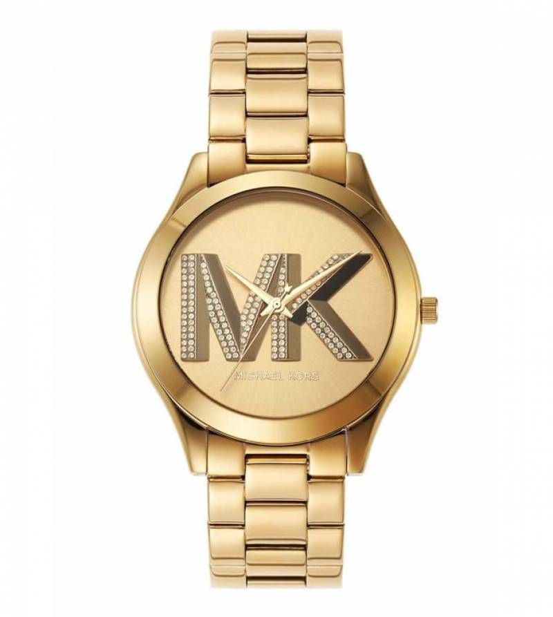 Mic.heal Kors Slim Runway WomenSwach gold